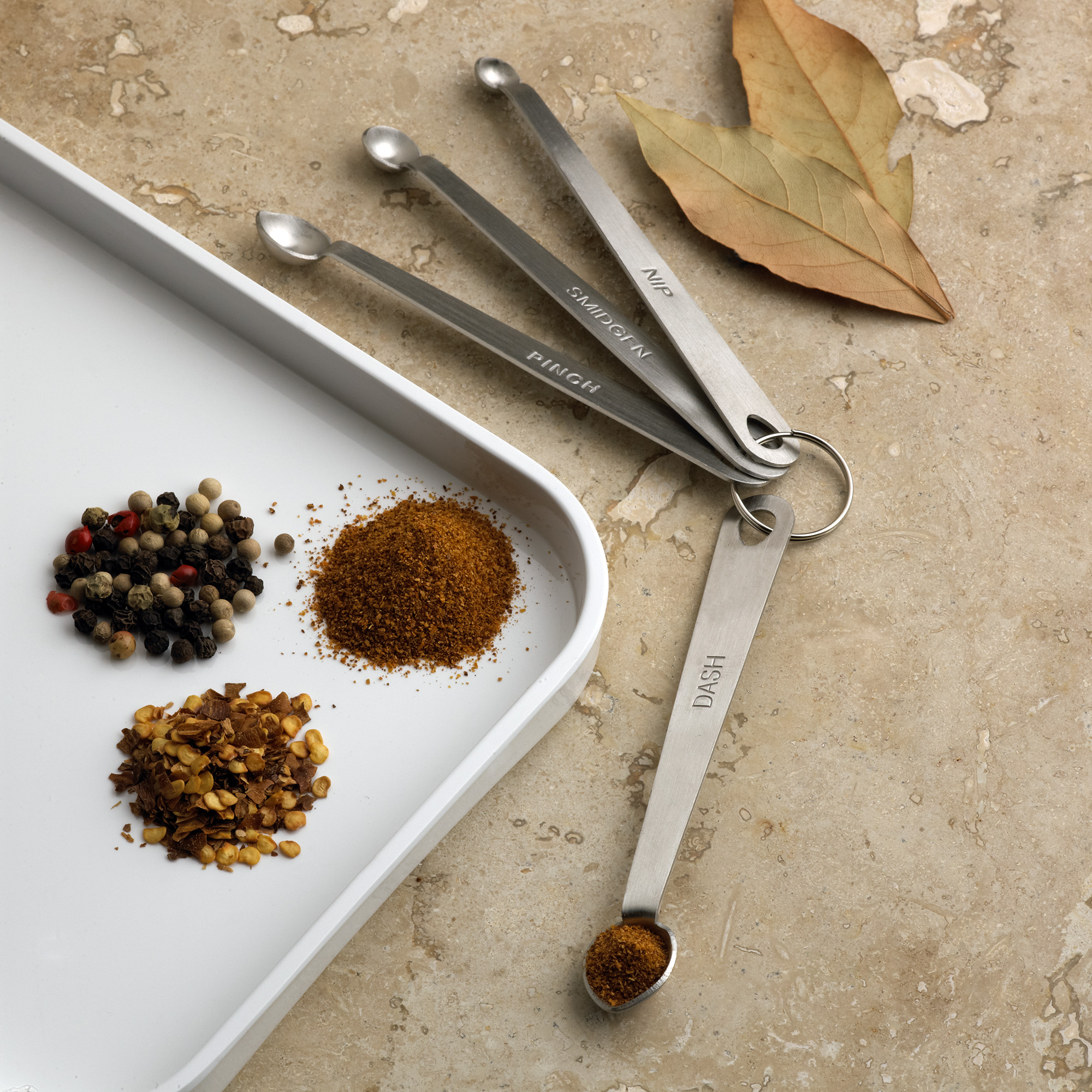 Fox Run 1070 Pinch, Smidgen, Dash Measuring Spoon Set