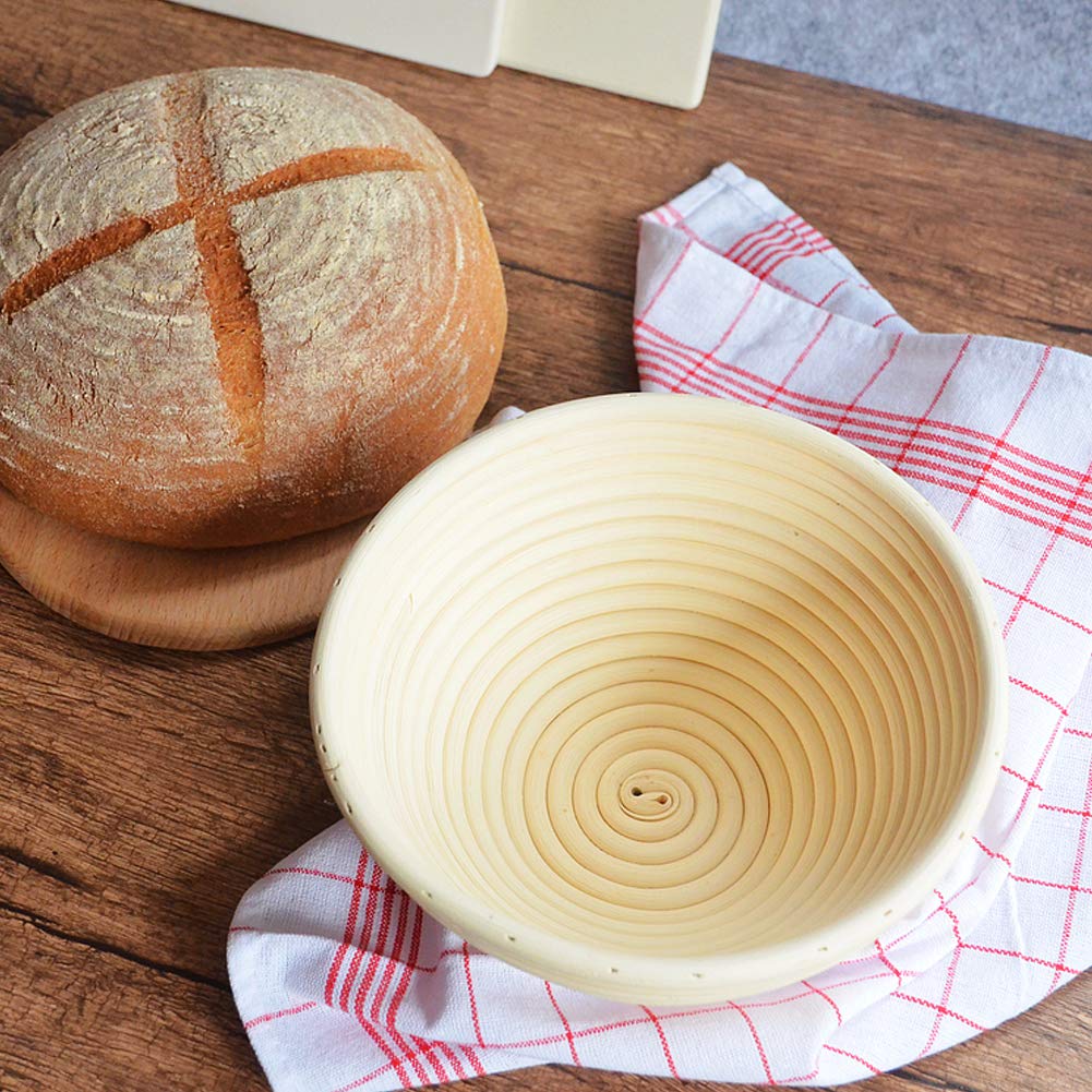 Port-Style 70100 8" Round Banneton Basket