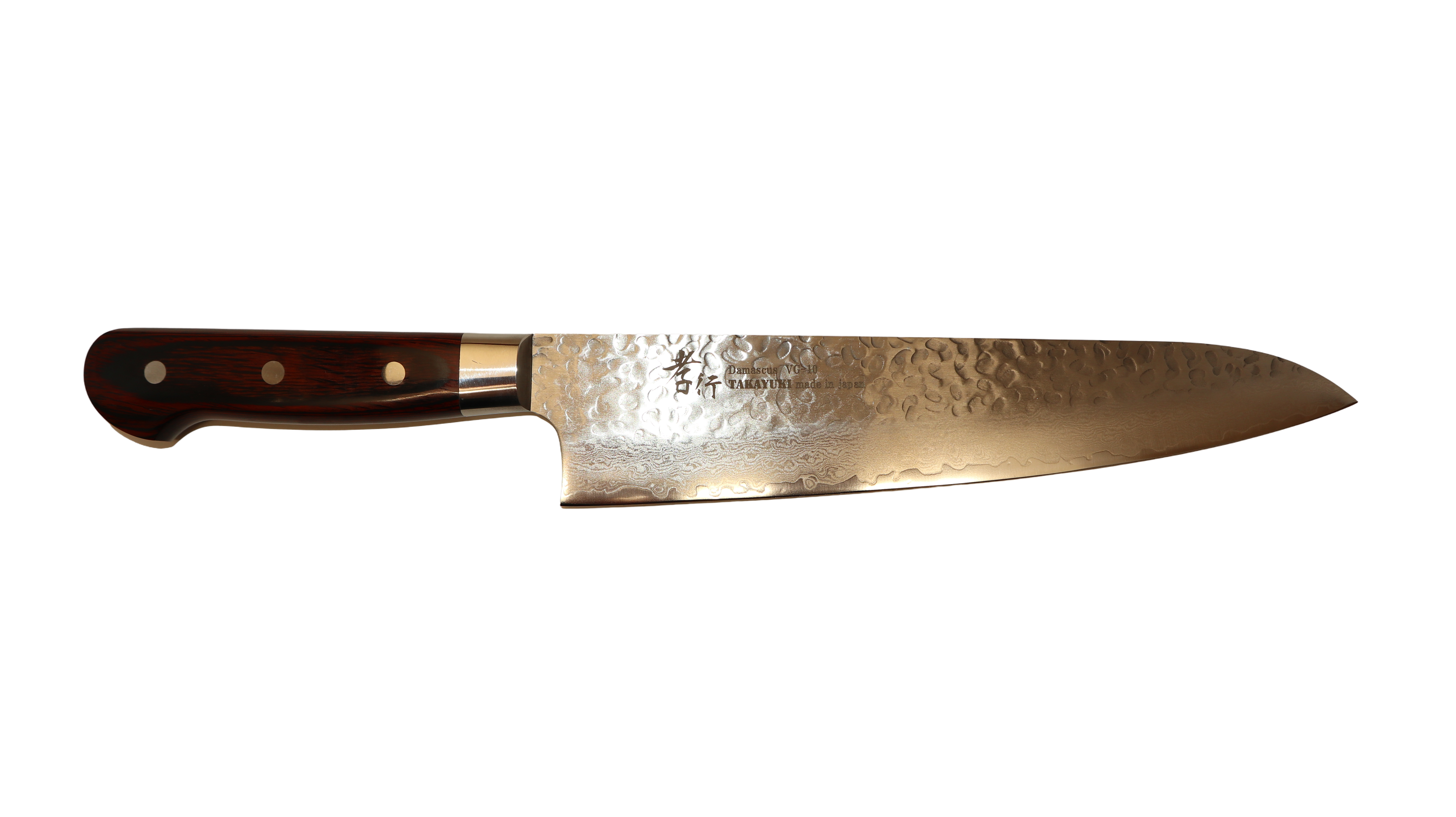 Sakai Takayuki 7396 Gyuto, 33 Layer Hammered Damascus, 240mm, VG-10