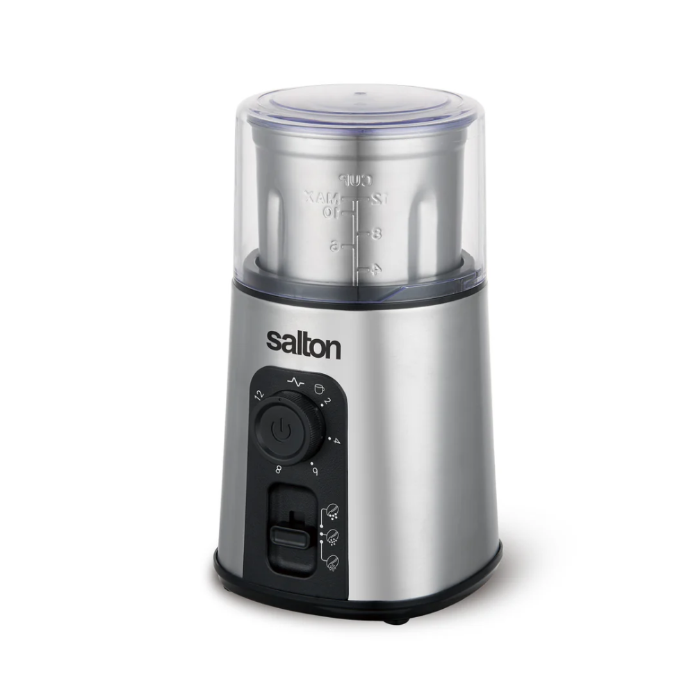 Salton CG123 Stainless Steel Smart Coffee Grinder