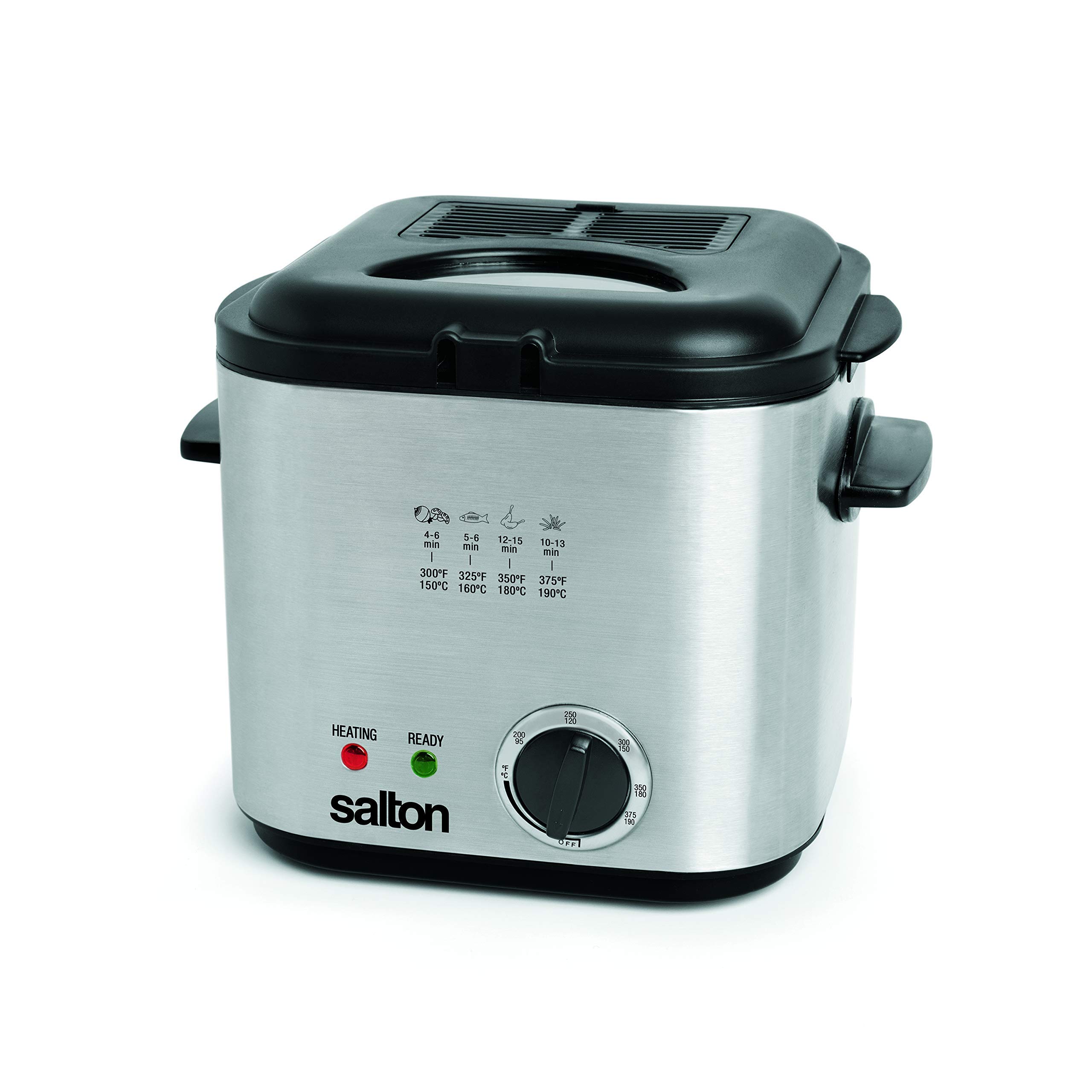 Salton Compact Deep Fryer 1.0 Liter/Quart
