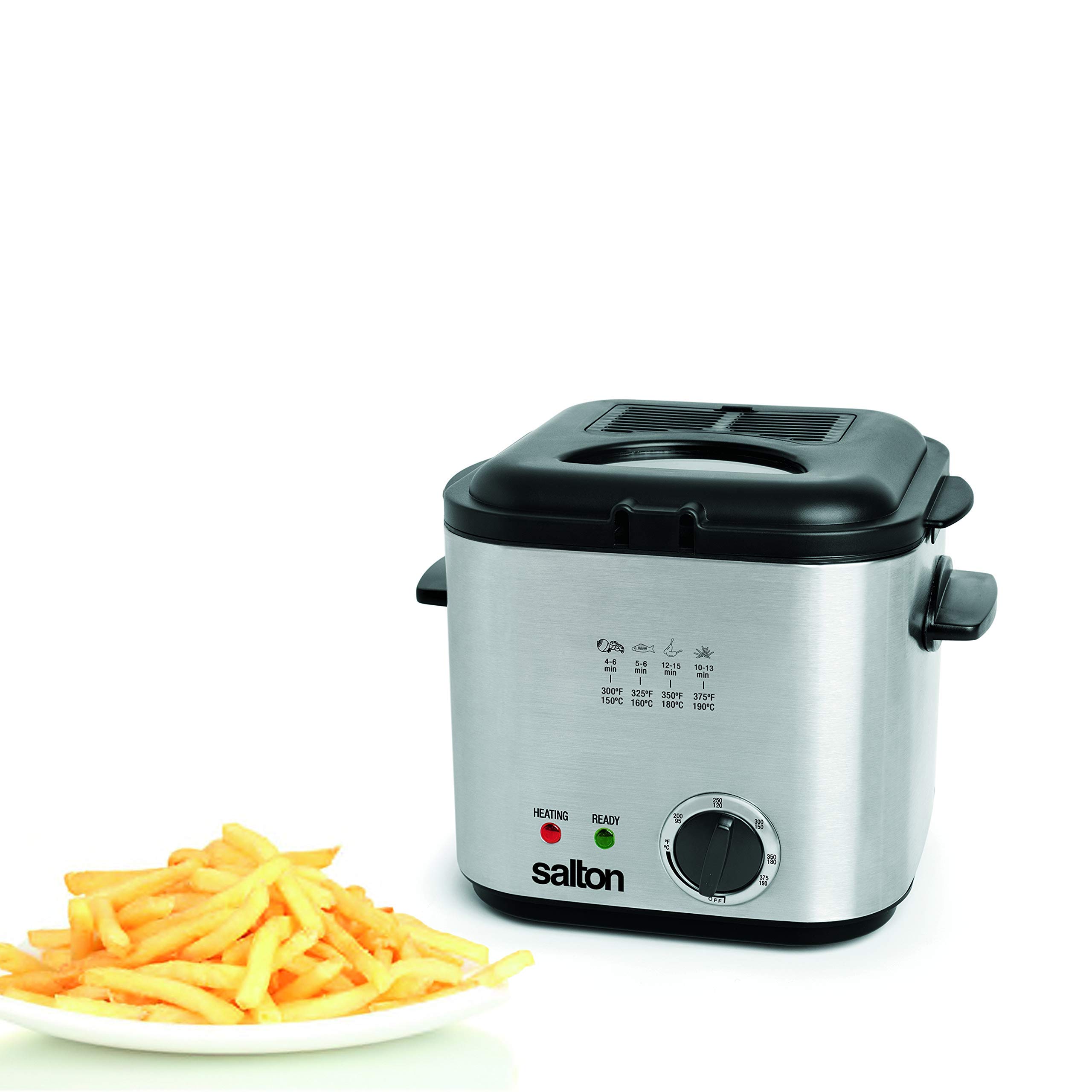 Salton DF1539 Compact Deep Fryer 1.0 Liter/Quart
