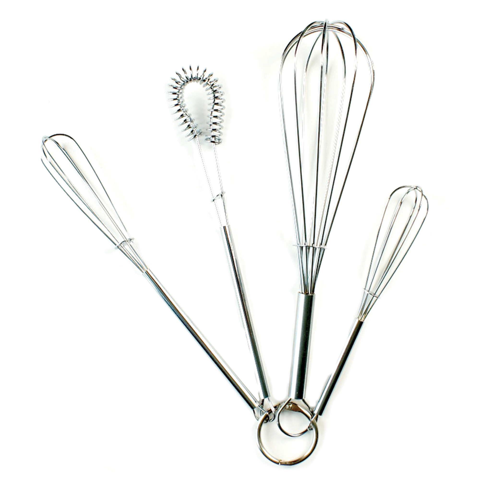 Fox Run 16607 Set Of 4 Mini Whisks S/S
