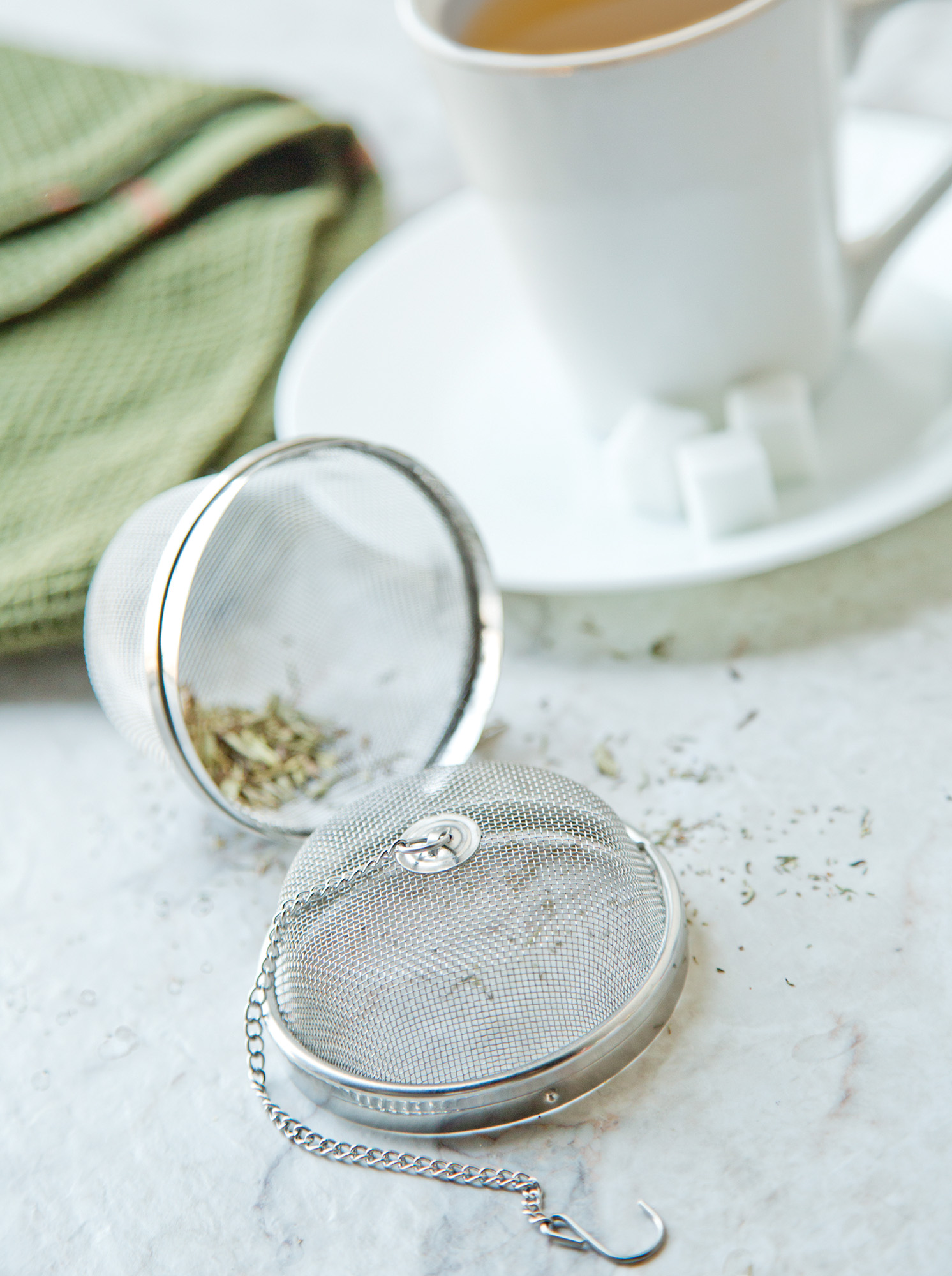 Fox Run 5143 Spice Infuser/Tea Ball 3"x3" S/S