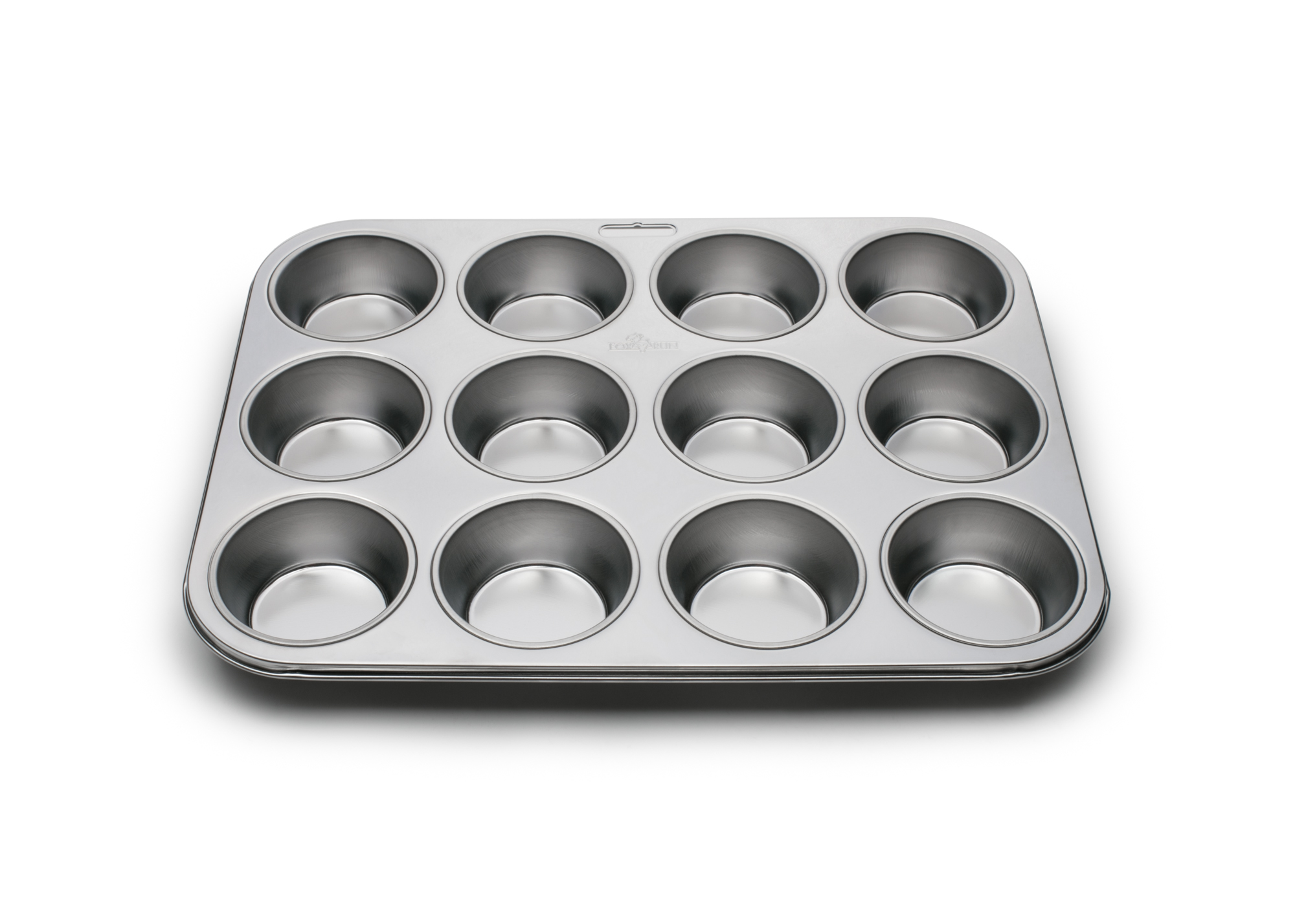 Fox Run 4868 Stainless Steel 12 Cup Muffin Pan