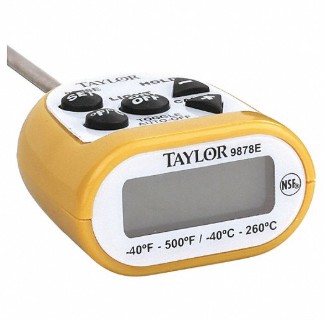 Taylor Precision 9878E High Precision Waterproof Digital Thermometer