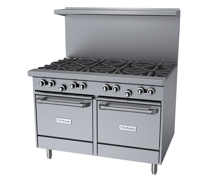 Garland US Range U48-G48SS Range, 48" Restaurant, Gas