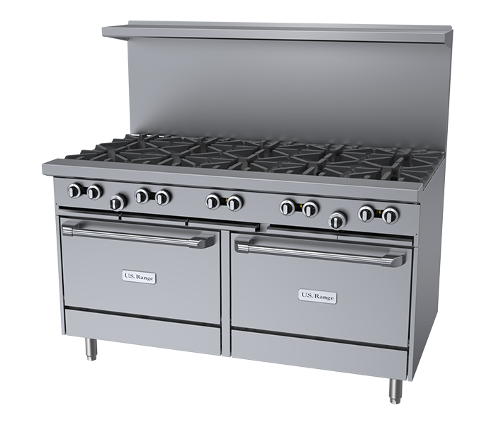 Garland US Range U60-10RS Range, 60" Restaurant, Gas