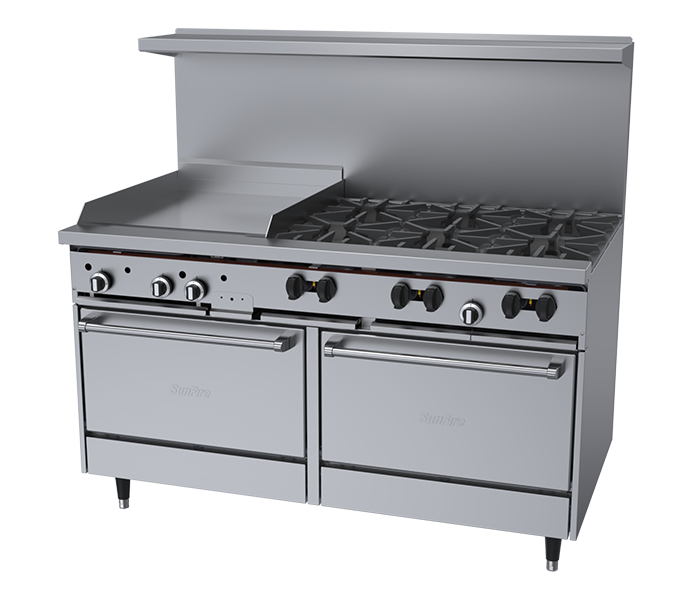 Garland US Range X60-6G24RR Range, 60" Restaurant, Gas