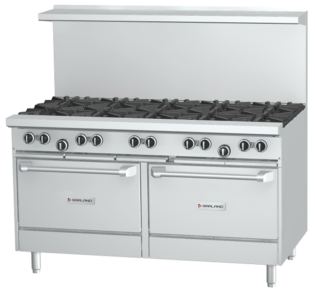 Garland US Range U60-10RR 60" 10 Burner Gas Range with 2 Standard Ovens