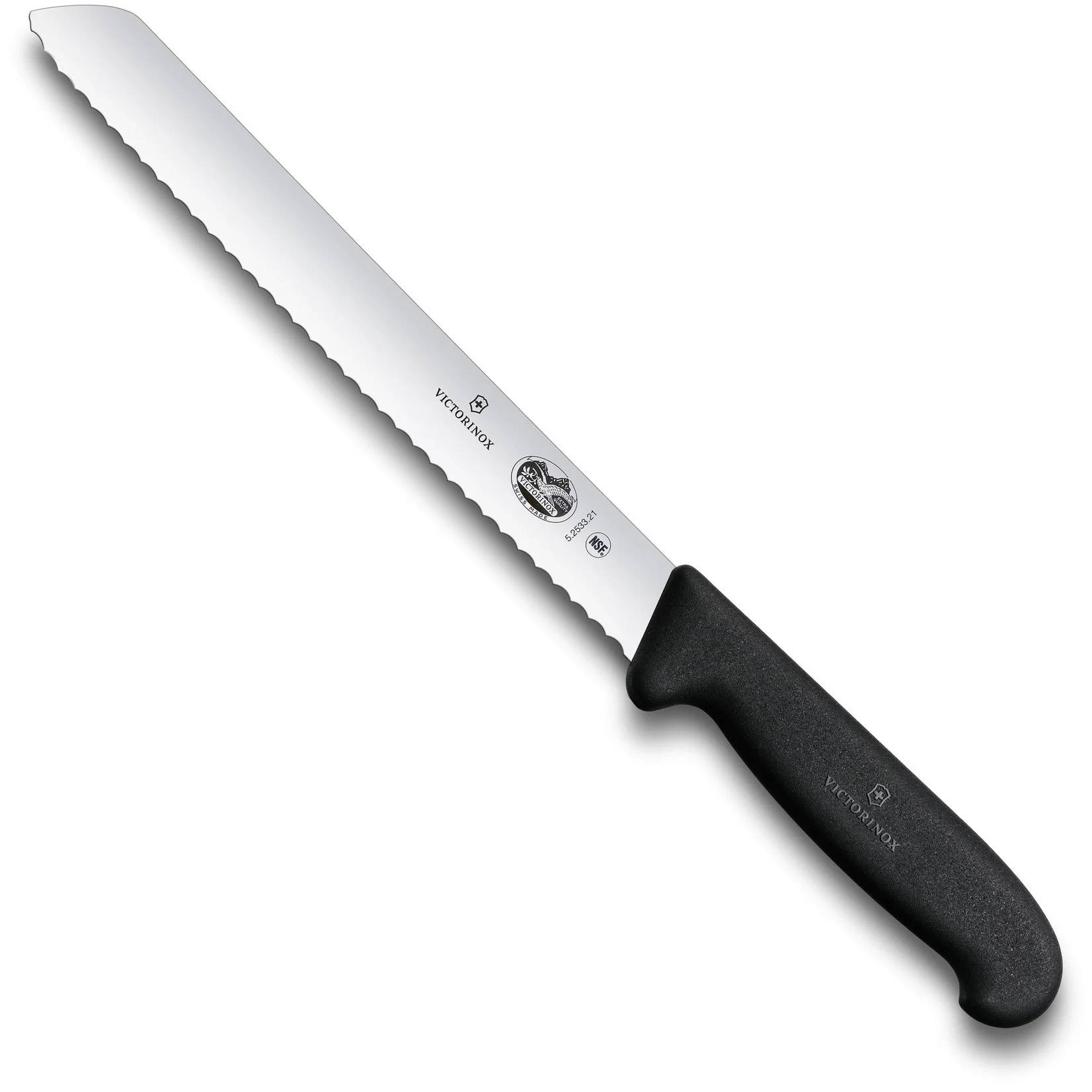 Victorinox Fibrox 5.2533.21 8" Bread Knife Slant Tip