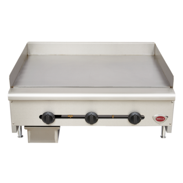 Wells HDG-2430G Griddle, Gas, Countertop